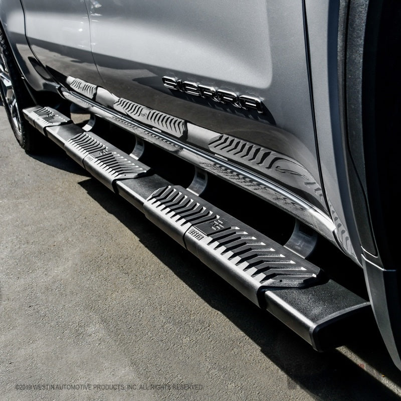 Westin 2019 Chevrolet Silverado/Sierra 1500 Crew Cab (6.5ft) R5 Modular Nerf Step Bars - Black