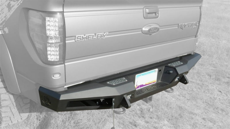 Addictive Desert Designs 10-14 Ford F-150 Raptor HoneyBadger Rear Bumper w/ Tow Hooks