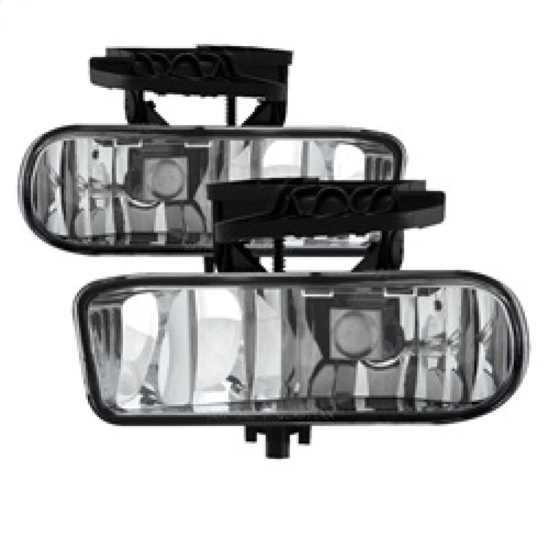 Feux antibrouillard OEM Spyder GMC Sierra 1500/2500 99-02/Sierra 1500HD/2500HD sans interrupteur Transparent FL-CL-GMCY99-C