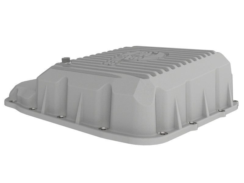 Carter de transmission aFe brut avec ailettes usinées 13-19 Dodge Diesel Trucks L6-6.7L (td)
