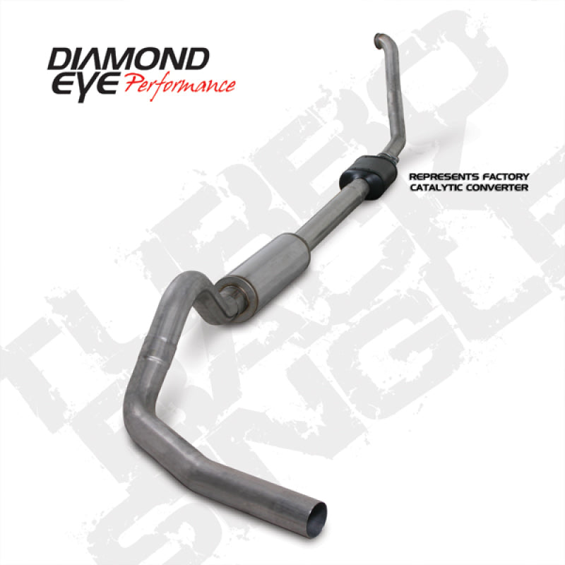 KIT Diamond Eye 4 po TB SGL SS : 94-97 FORD 7,3 L F250/F350 PWRSTROKE NFS AVEC CARBURANT ÉQUIVALENT STDS