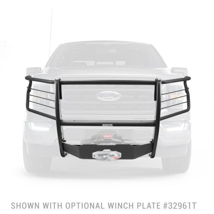 Calandre centrale + pare-broussailles Go Rhino 18-20 Ford F-150 série 3100 StepGuard - Tex. Blk