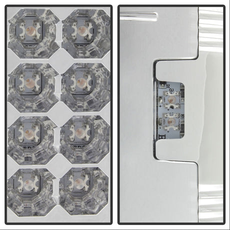 Feux arrière LED latéraux Spyder Ford F150 97-03/F250/350/450 Super Duty 99-07 Chrm ALT-YD-FF15097-LED-C