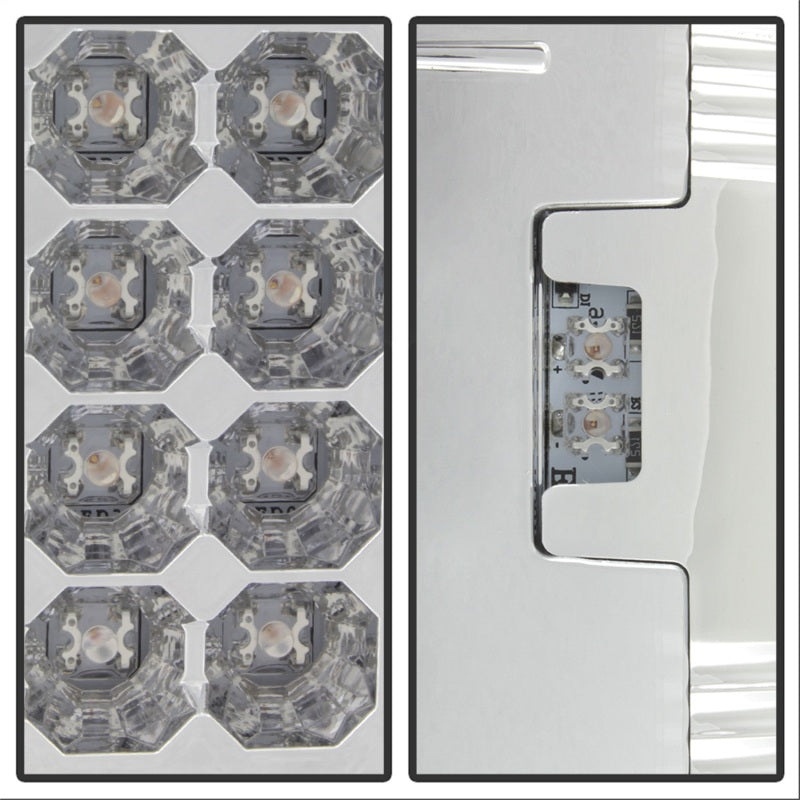 Feux arrière LED latéraux Spyder Ford F150 97-03/F250/350/450 Super Duty 99-07 Chrm ALT-YD-FF15097-LED-C