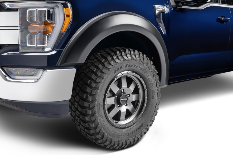 Bushwacker 2021 Ford F-150 (sauf Lightning) Élargisseurs d'aile extensibles 4 pièces - Noir