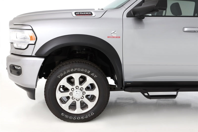 Bushwacker 2019 Dodge Ram 2500 Extend-A-Fender Style Flares 2 pièces avant - Noir