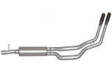 Échappement sport double Cat-Back de 2,5 pouces pour Ford F-250 Super Duty Lariat 6,2 L de Gibson 11-16 - Acier inoxydable