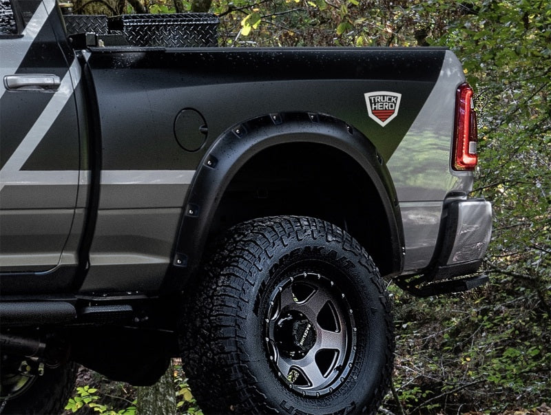 Lund 19-22 RAM 2500/3500 (3500 Excl. Dually) RX-Rivet Style Textured Fender Flares (4 Pc.) Black