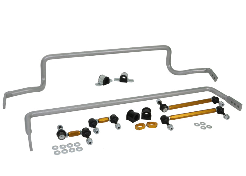 Kit de barres stabilisatrices avant et arrière Whiteline 08-17 pour Mitsubishi Lancer