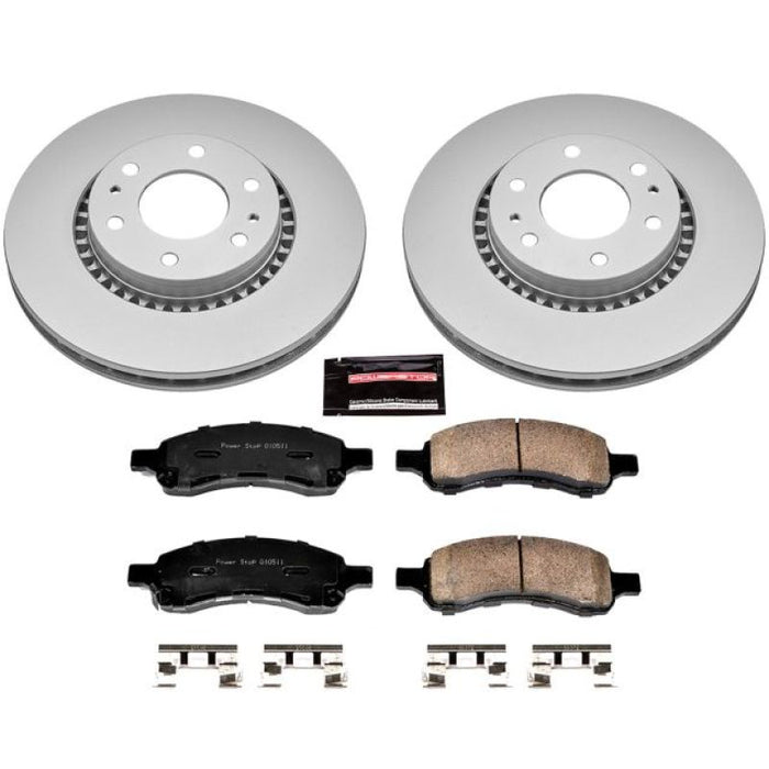 Kit de freins avant Power Stop 06-07 Buick Rainier Z17 Evolution Geomet avec revêtement