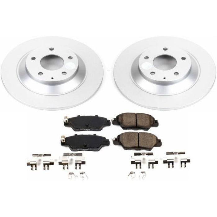 Kit de freins arrière Power Stop 16-18 Mazda CX-5 Z17 Evolution Geomet avec revêtement