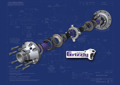 Yukon Gear Grizzly Locker pour Ford 8 pouces avec essieux à 31 cannelures