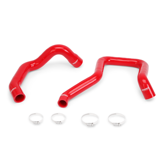 Kit de tuyaux de refroidissement en silicone Mishimoto 91-01 Jeep Cherokee XJ 4.0L - Rouge