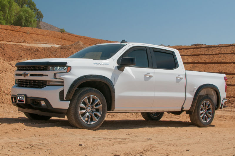 Élargisseurs d'ailes boulonnés EGR 2019 Chevy 1500 - Ensemble - Noir