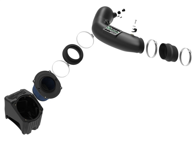 Système d'admission d'air froid aFe Quantum Pro 5R 17-18 Ford Powerstroke V8-6.7L - Huilé