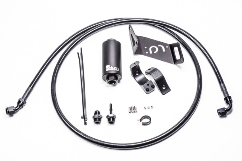 Radium Engineering - Support d'alimentation de carburant BMW avec filtre en micro-verre