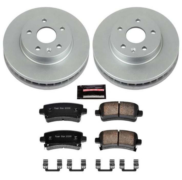 Kit de freins arrière Power Stop 12-16 Buick LaCrosse Z17 Evolution Geomet avec revêtement