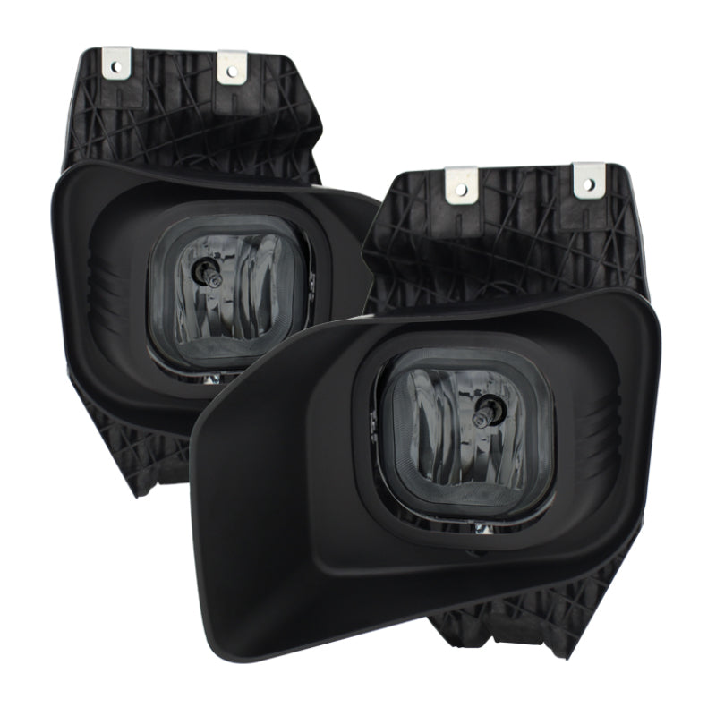 Feux antibrouillard Spyder Ford F250 F350 F450 F550 XLT 2011-2016 de style OEM avec interrupteur fumé FL-FF25011-SM
