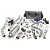 Système PowerPack Man CCLB pour Ford 7,3 L 94-97 de Banks Power - Échappement simple SS avec embout chromé