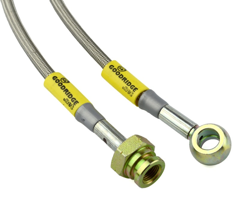 Kit de conduites de frein en acier inoxydable Goodridge 08-10 Chevy Cobalt SS avec étriers Brembo