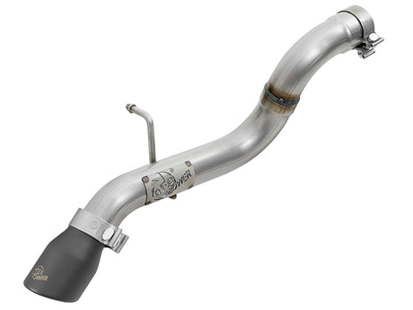Système d'échappement arrière aFe MACH Force-Xp avec embout noir pour Jeep Wrangler 18-20 L4-2.0T / V6-3.6L