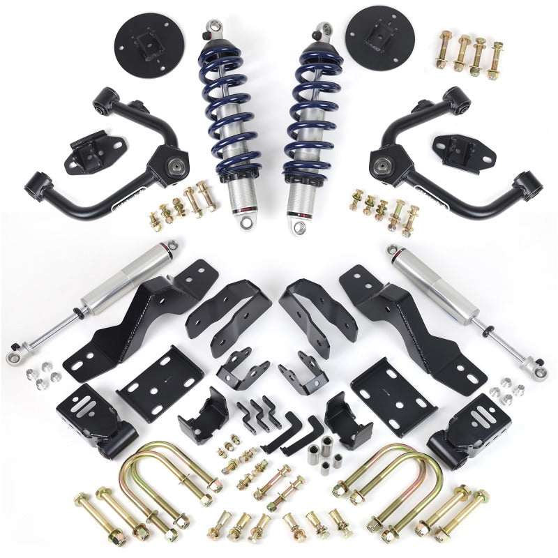 Ridetech 19-25 Silverado/Sierra 4WD Performance Lowering System - Axle Group A