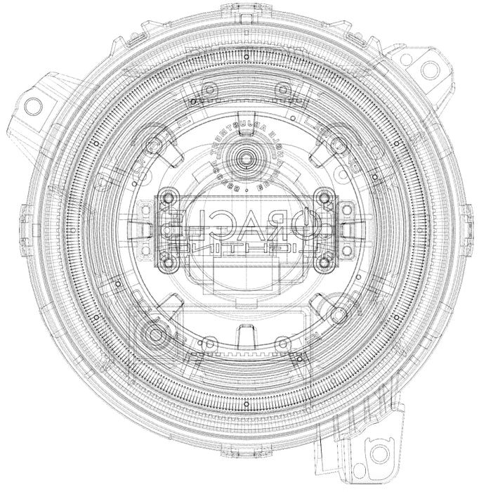 Phares projecteurs Oracle Jeep JL/Gladiator JT Oculus Bi-LED - Interrupteur ambre/blanc VOIR LA GARANTIE