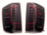 Raxiom 14-18 Chevrolet Silverado 1500 Axial Series LED Tail Lights- Blk Housing (Smoked Lens)