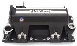Collecteur Edelbrock EFI Pro-Flo XT SB Chevy STD avec finition noire