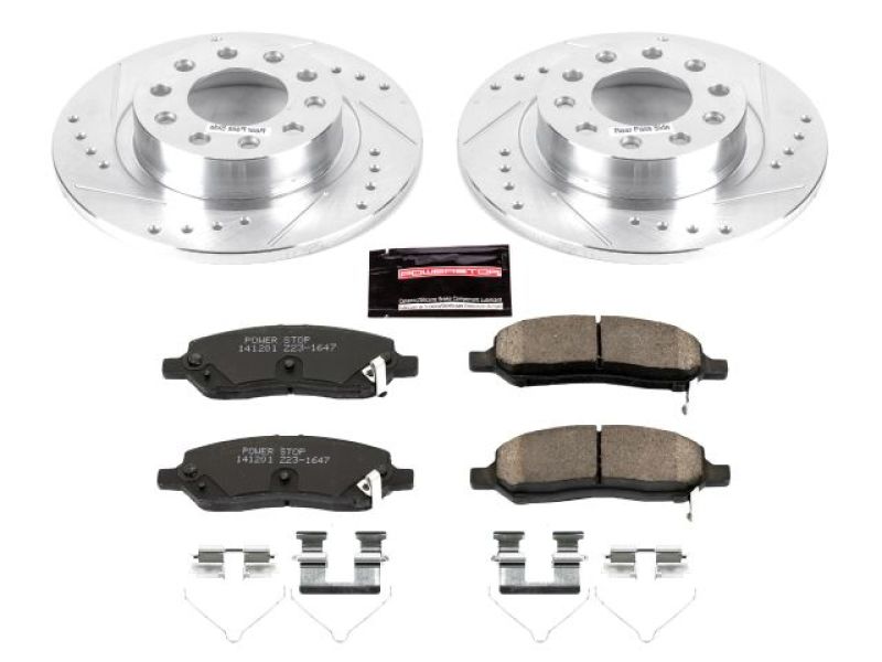 Power Stop 13-16 Dodge Dart Rear Z23 Evolution Sport Brake Kit