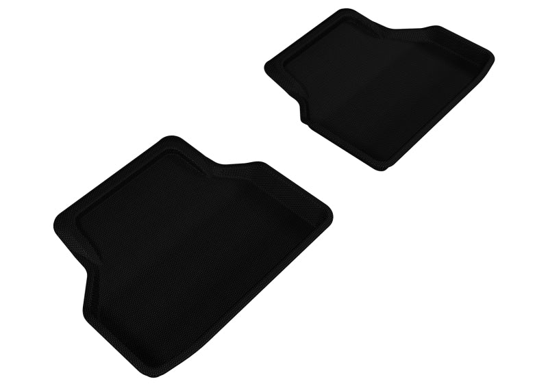 Tapis de sol 3D MAXpider 2004-2010 pour BMW Série 5 E60 Kagu 2e rangée - Noir