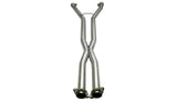Tuyau d'échappement XO pour Chevrolet Corvette C6 6.2L V8 Corsa 09-11