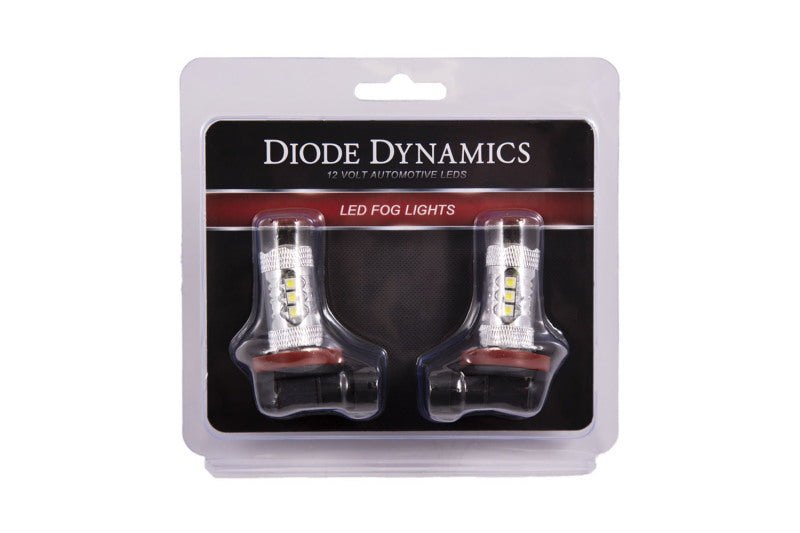 Diode Dynamics H8 XP80 LED - Froid - Blanc (Paire)