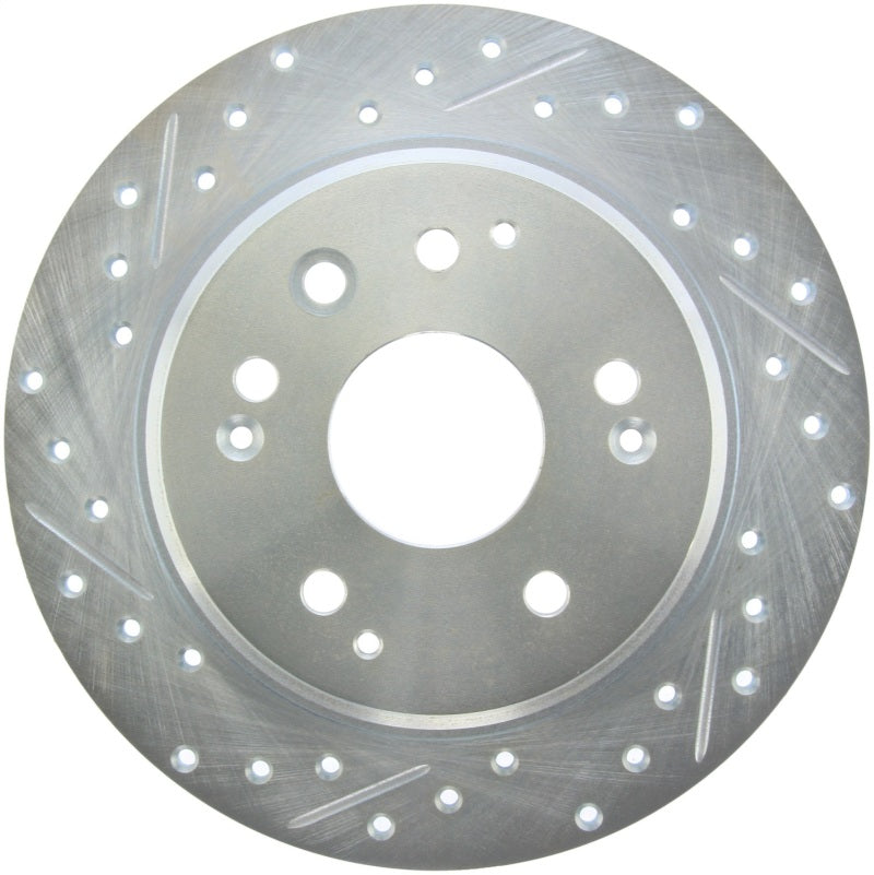 Disque de frein sport percé et fendu côté passager arrière StopTech Select Sport 04-08 Acura TL
