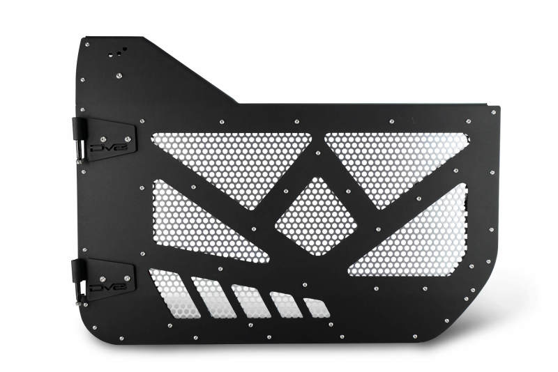 Demi-portes en aluminium avec grille perforée pour Jeep 4 portes JL/JT DV8 18-22