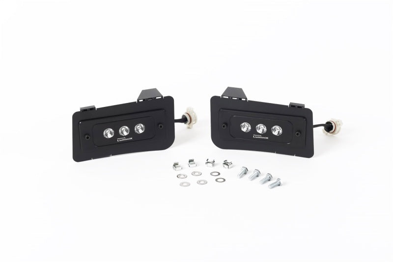 Putco 07-14 Chevrolet Silv HD - Feux antibrouillard LED haute puissance Luminix (avec faisceau H16) - 1 paire - 2400LM