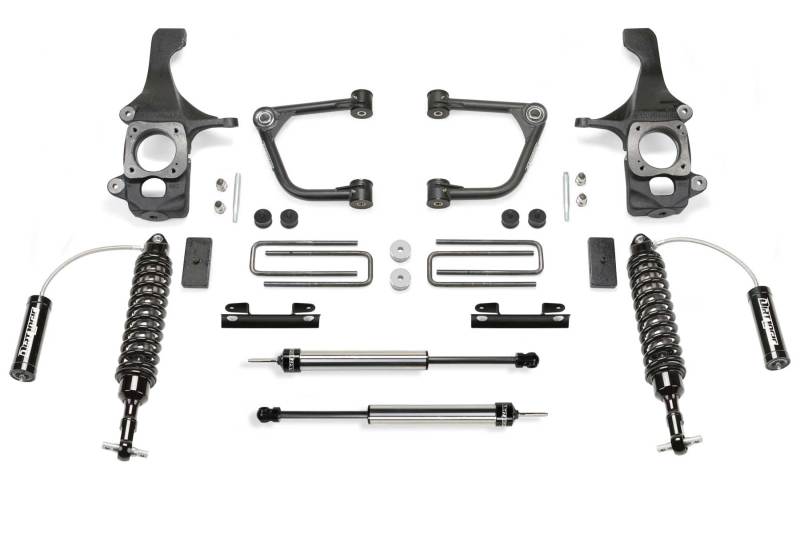 Fabtech 16-21 Toyota Tundra 2WD/4WD 4 pouces UCA Kit avec Uniballs et Dlss 2.5C/O Resi et Rr Dlss