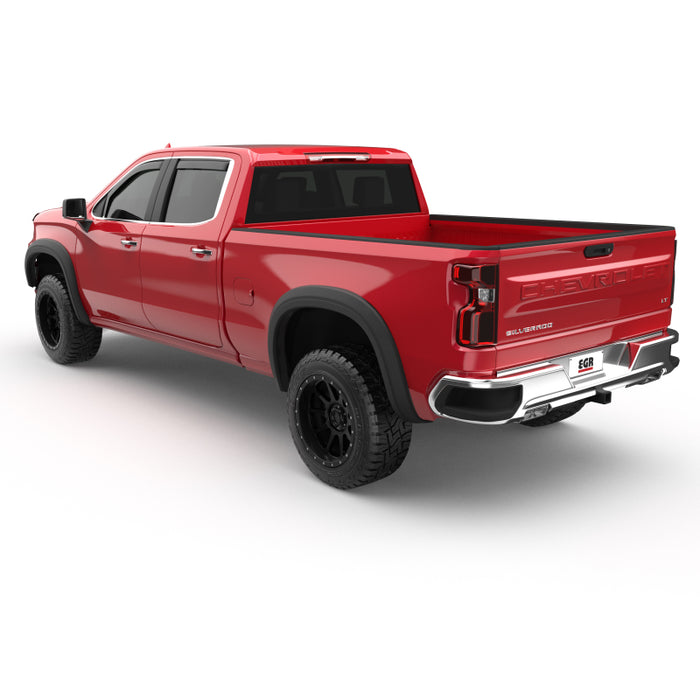 Élargisseurs d'ailes EGR 2019+ pour Chevy Silverado 1500 au look robuste - Ensemble