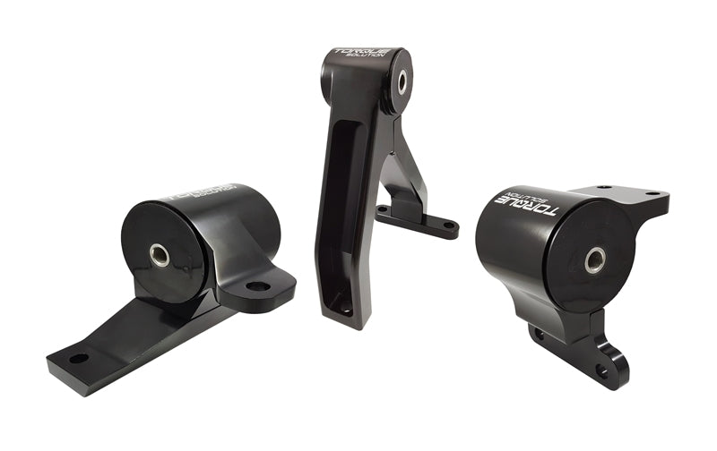 Kit de support moteur arrière en aluminium Torque Solution 3 pièces : Mitsubishi Lancer/Ralliart/Evolution X 2008-15