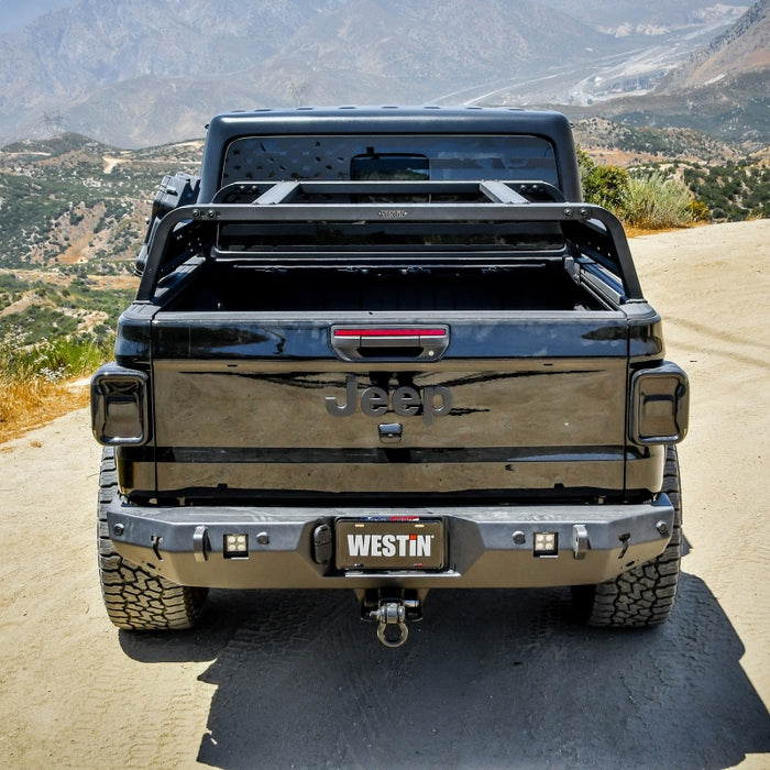 Porte-bagages Westin 2021 Jeep Gladiator Overland - Noir texturé