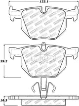 Plaquettes de frein StopTech Street Select - Arrière