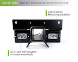 Attelage boulonné DV8 Offroad 07-21 Jeep Wrangler (JK/JL) avec feux