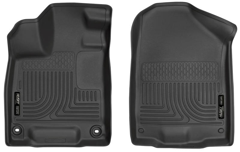 Husky Liners 2016 Honda Pilot WeatherBeater Front Black Floor Liners