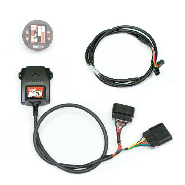 Kit de pédales d'alimentation Banks Power Monster (autonome) - Aptiv GT 150 - 6 voies - À utiliser avec iDash 1.8