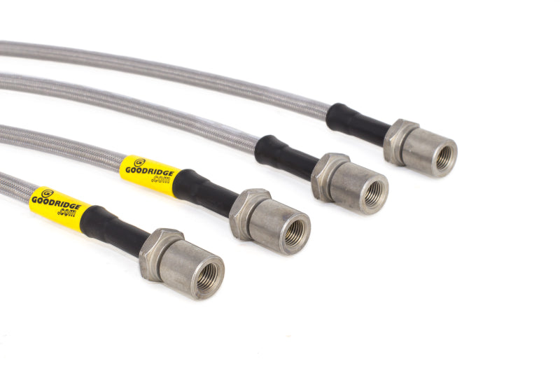 Kit de conduites de frein en acier inoxydable Goodridge 08-14 Subaru Impreza STi avec étriers Brembo