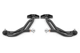 BMR 10-14 Ford Mustang Adj. Lower A-Arms w/ Delrin/Rod End / 18mm Tall Ball Joint - Black Hammertone BMR Suspension