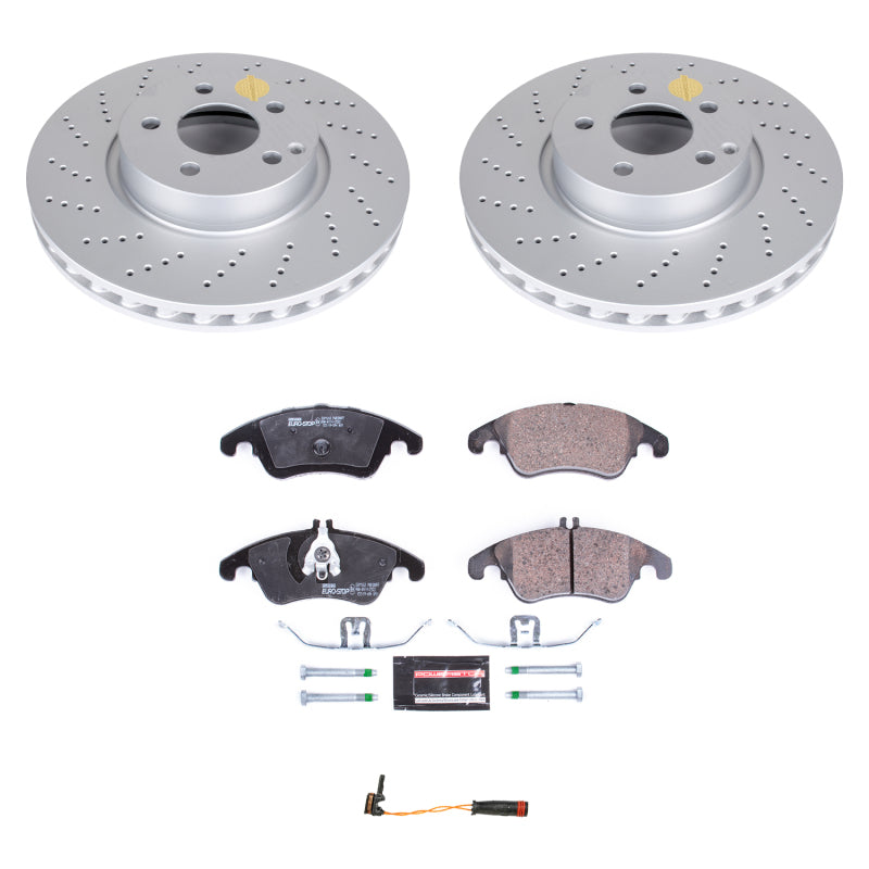 Kit de freins avant Euro-Stop Power Stop pour Mercedes-Benz C300 2014