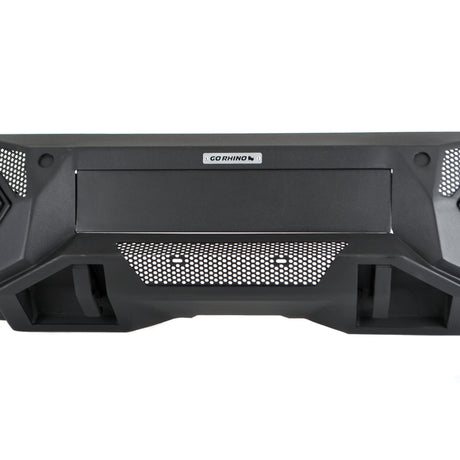 Pare-chocs avant Go Rhino 19-24 Ram 1500 (sauf Rebel/Warlock/TRX) Element avec barre d'alimentation - Tex. Blk