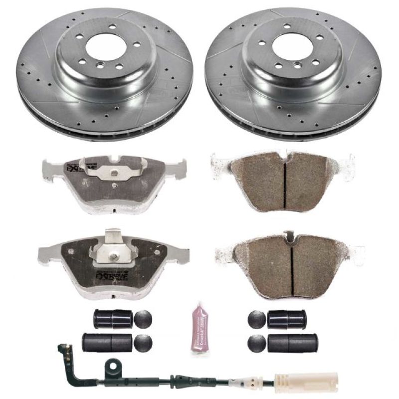 Power Stop 08-10 BMW 535i Front Z26 Street Warrior Brake Kit