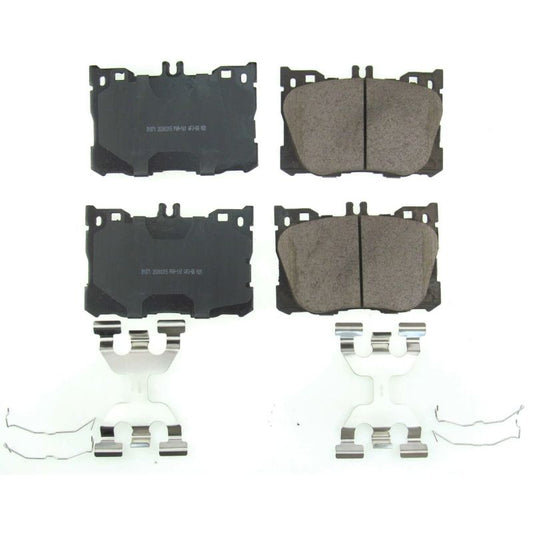 Power Stop 17-18 Mercedes-Benz C43 AMG Front Z17 Evolution Ceramic Brake Pads w/Hardware